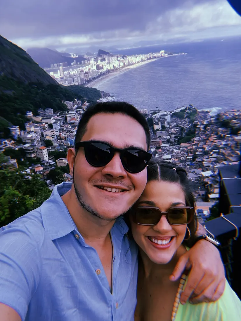 Minca e Jo&atilde;o no Rio